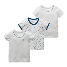 Стиль летние тонкие носки, впитывающие пот быстросохнущие дышащие отверстие детская Футболка с короткими рукавами для мальчиков универсальная рубашка парусник