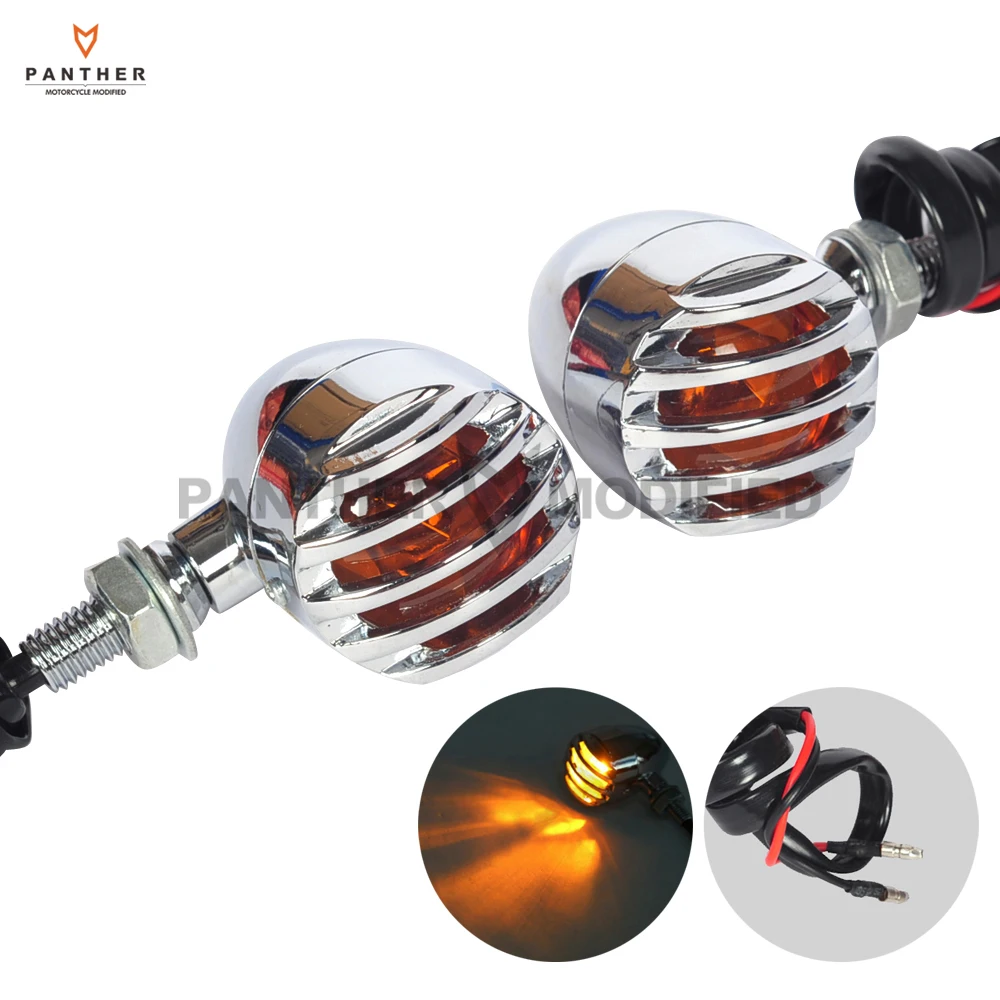 Хромированный чехол для мотоцикла с сигналами поворота для Harley Chopper Sportster Dyna Softai