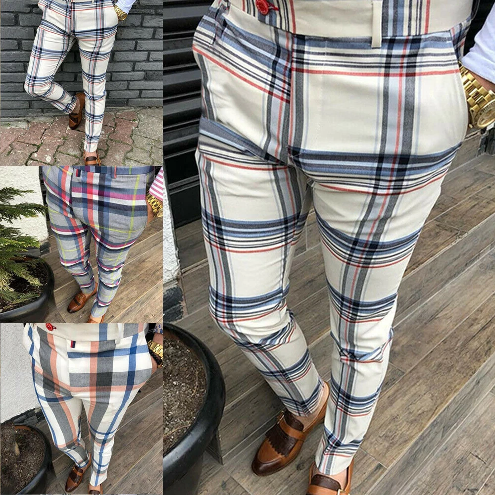tartan tracksuit bottoms