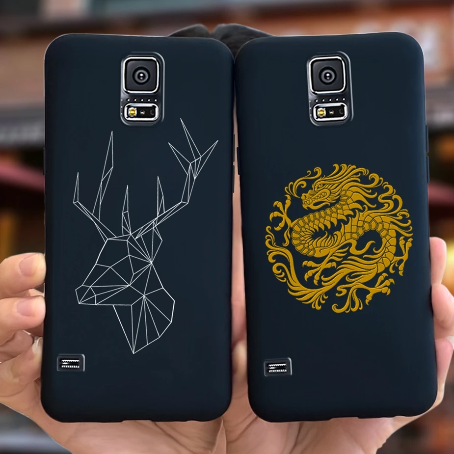 de TPU suave para Samsung Galaxy S5 S 5 G900F G990I, cubierta animales bonitos para teléfono, parachoques de 5,1 pulgadas, SM G900F|Fundas antigolpes para teléfono| - AliExpress