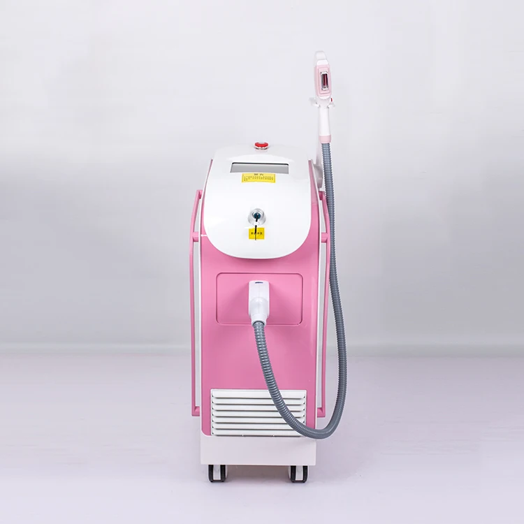 Вертикальная Корейская машина ipl shr машина для удаления волос 360 магнитно-оптическая Elight IPL SHR оборудование для красоты - Цвет: Прозрачный