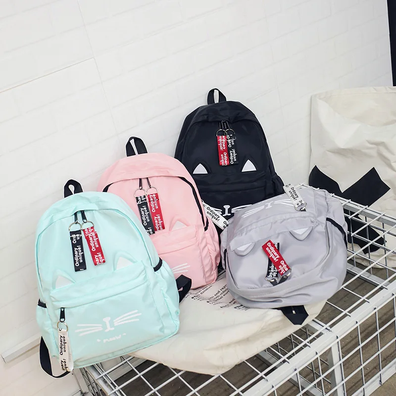 New Women bag Backpack Women's Style Outdoor Travel Backpack Korean-style Cartoon Printed Student School Bag mochila mujer