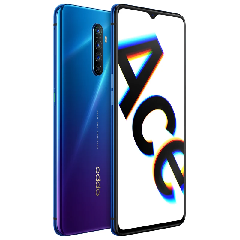 Новая модель смартфона Oppo Reno Ace Snapdragon 855 Plus Android 9,0 6," AMOLED 90 Гц 12 Гб ОЗУ 128 Гб ПЗУ МП 65 Вт Super VOOC