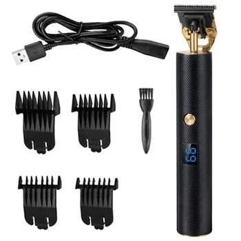 

Electric Hair Clipper Set Portable USB Rechargeable For Barber Cordless Trimmer Travel Styling Tools Professional Hairdressing