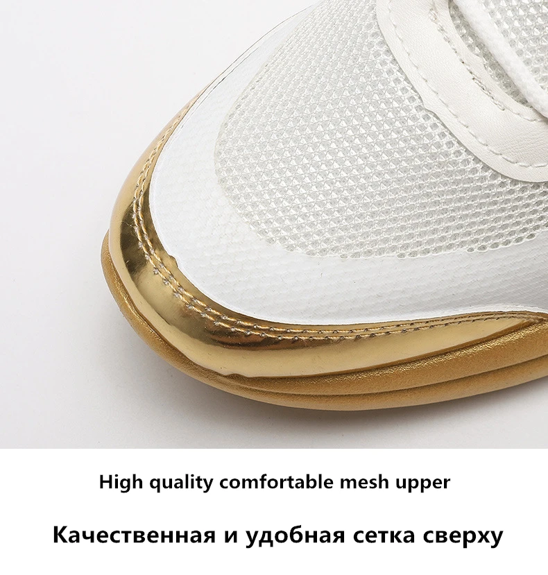 Новинка; женские сетчатые кроссовки на шнуровке с блестками; коллекция года; сезон осень; модная удобная дышащая повседневная обувь на толстой подошве