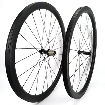 

700C 38mm depth 25mm width Road carbon wheels clincher/tubular carbon wheelset with Novatec AS61CB/FS62CB hubs,A3 brake surface