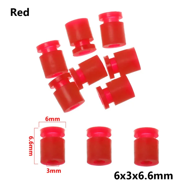 Red M3x6.6mm