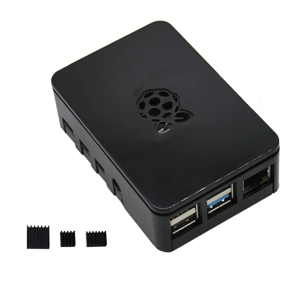 Чехол ABS Armor Shell V4 корпус коробка с радиаторами для Raspberry Pi 4B