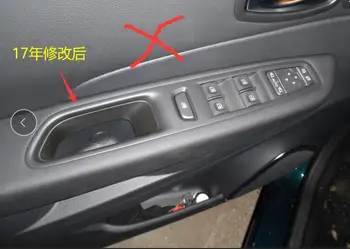 

（Not fit model as first pic）2pcs Inner Front Door Storage Box Collection Box Container Plastic For Renault Captur 2014-2016