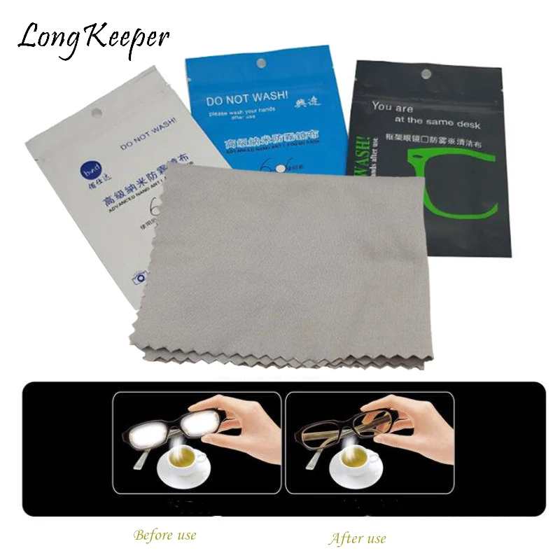 

High quality Material Anti-fog Glasses Cloth Microfiber Glasses Cleaning Cloth For Lens Phone Screen Cleaner Wipes Eyewear