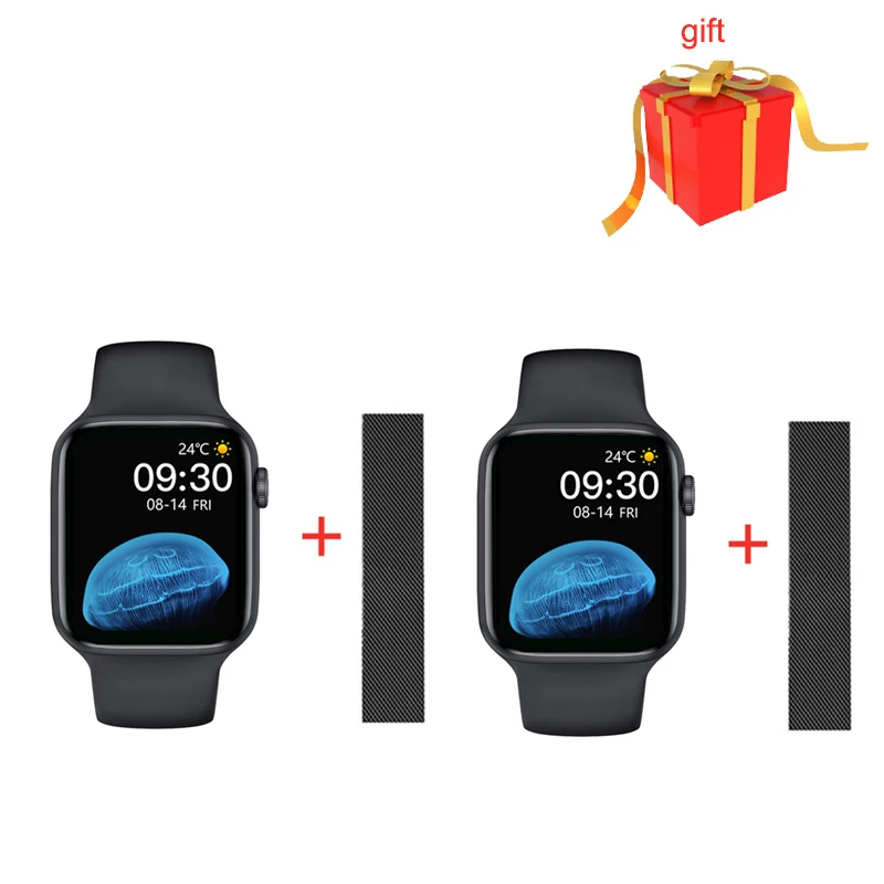 2022 IWO 14 Pro Watch 7 Smartwatch Sleep Monitor Heart Rate Bluetooth Clock Series 7 Woman Men Smart Watch  PK IWO 13 PRO X8 MAX 