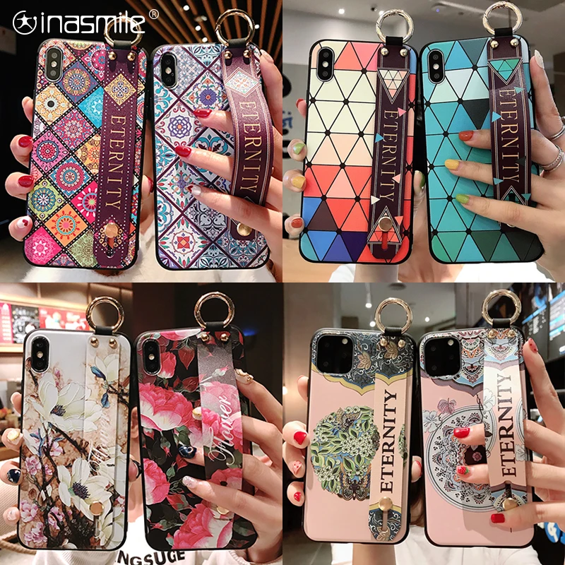 beautiful Wrist Phone Case For Huawei P30 P20 Pro lite Mate 10 20 30 Honor Nova 4 3 3i 2s 3e 4e Cover | Мобильные телефоны и