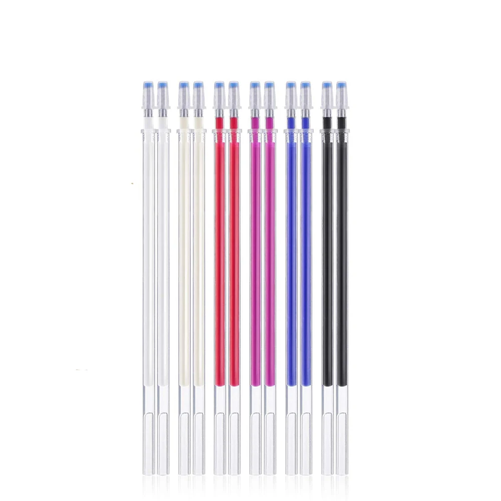 12pcs/lot ink Disappearing Heat Erase Pen Refills Fabric Marking