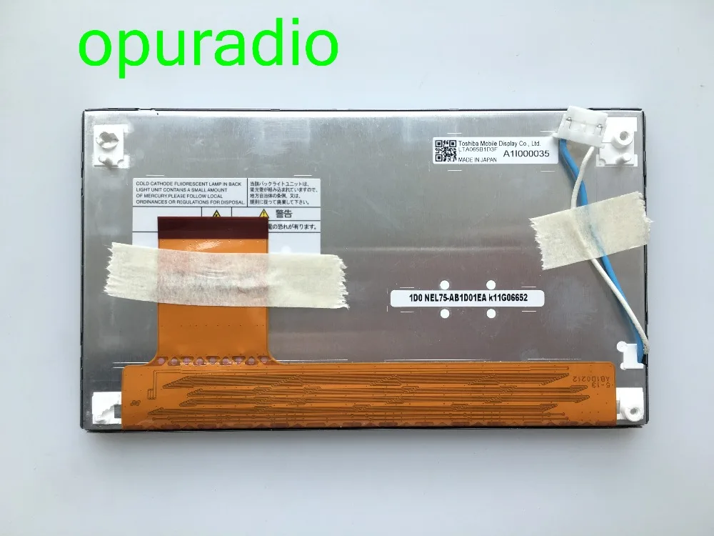 6.5inch Mobile Display LTA065B1D3F LT065CA45100 LCD module monitor for Hyundai car audio radio sounds systems Free shipping