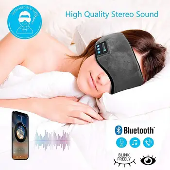 

Bluetooth Sleeping Headphone Eye Mask Speakers Microphone
