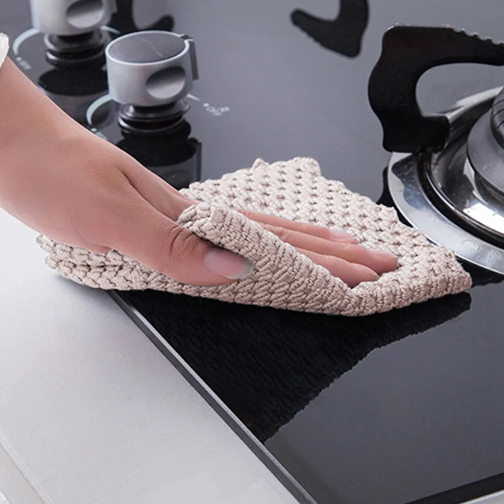Kitchen Anti-grease Wiping Rags Efficient Super Absorbent Microfiber Cleaning Cloth Kitchen Washing Dish Cleaning Towel 1/5 Pcs kitchen towel microfiber dish cloths cleaning cloth microfiber towel microfiber wash towel dish cleaning cloth microfiber dish cloth towel cleaning cloth dish cloth