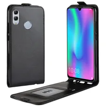 Funda de teléfono para Huawei Honor 10 Lite 10lite Flip PU Funda de cuero para Huawei Honor10 Lite Smartphone funda de cubierta coque(China)