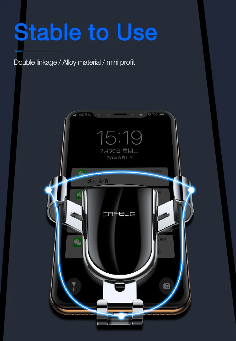 Car Phone Holder for Air Vent  (4)