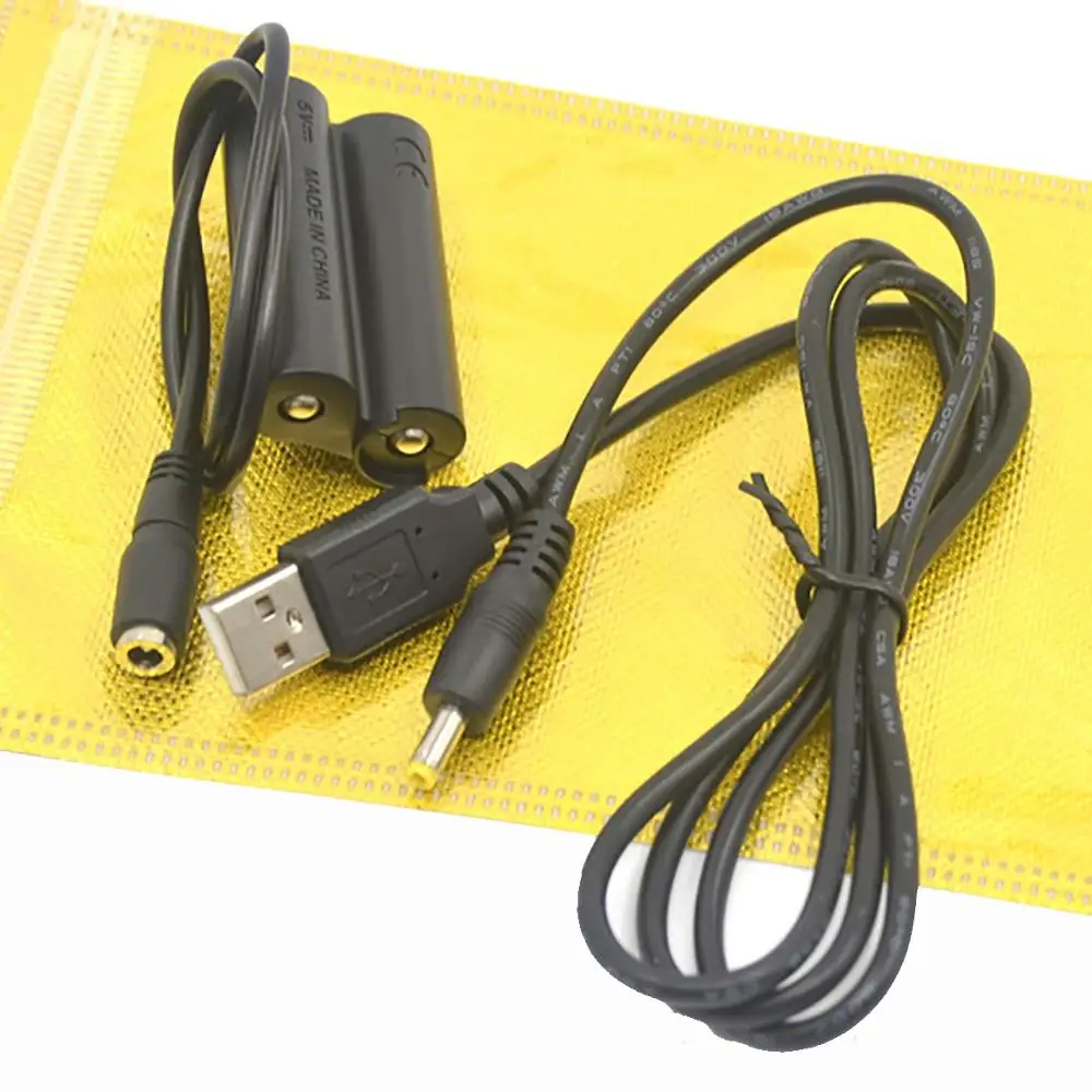 Power bank charger AC5V USB Cable+CP04 Coupler AA dummy battery for