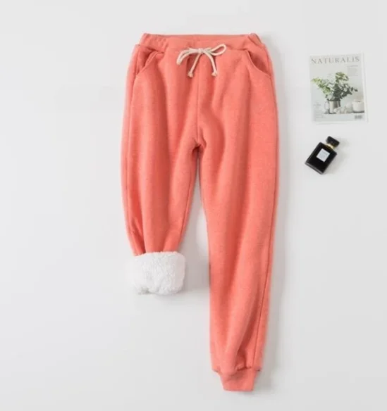 Зима verdikking fluwelen Повседневный Stiksels Comfy Joggingbroek досуг удобные кашемировые теплые брюки пижамы
