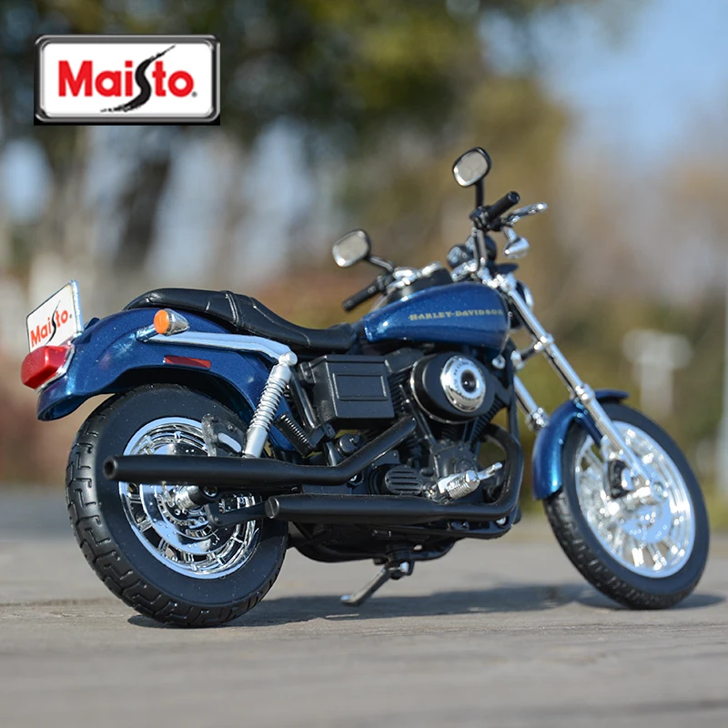 Maisto 1:12 2004 Dyna супер скольжение СПОРТ литья под давлением сплав модель мотоцикла Игрушка