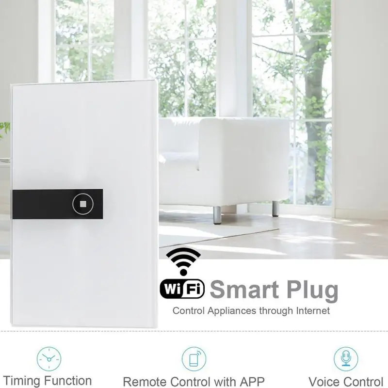 Wifi смарт синхронизация ABS обмен энергосберегающий беспроводной Голосовое управление замена домашний Универсальный сенсорный приложение пульт дистанционного управления панель