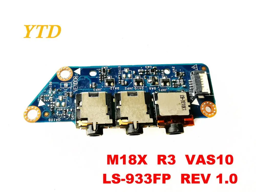 Original for DELL M18X R3 Audio board VAS10 LS-933FP REV 1.0 tested good free shipping | Компьютеры и офис