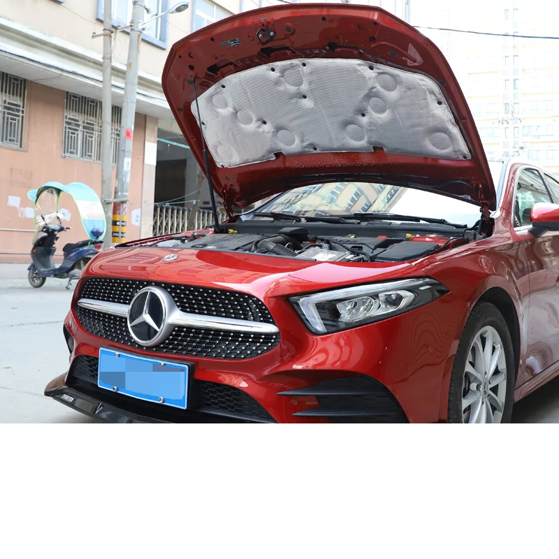 Lsrtw17 For Mercedes Benz A Class 00 A180 Car Engine Hood Noise Insulation Mat Protector Accessories 19 21 W177 Interior Mouldings Aliexpress