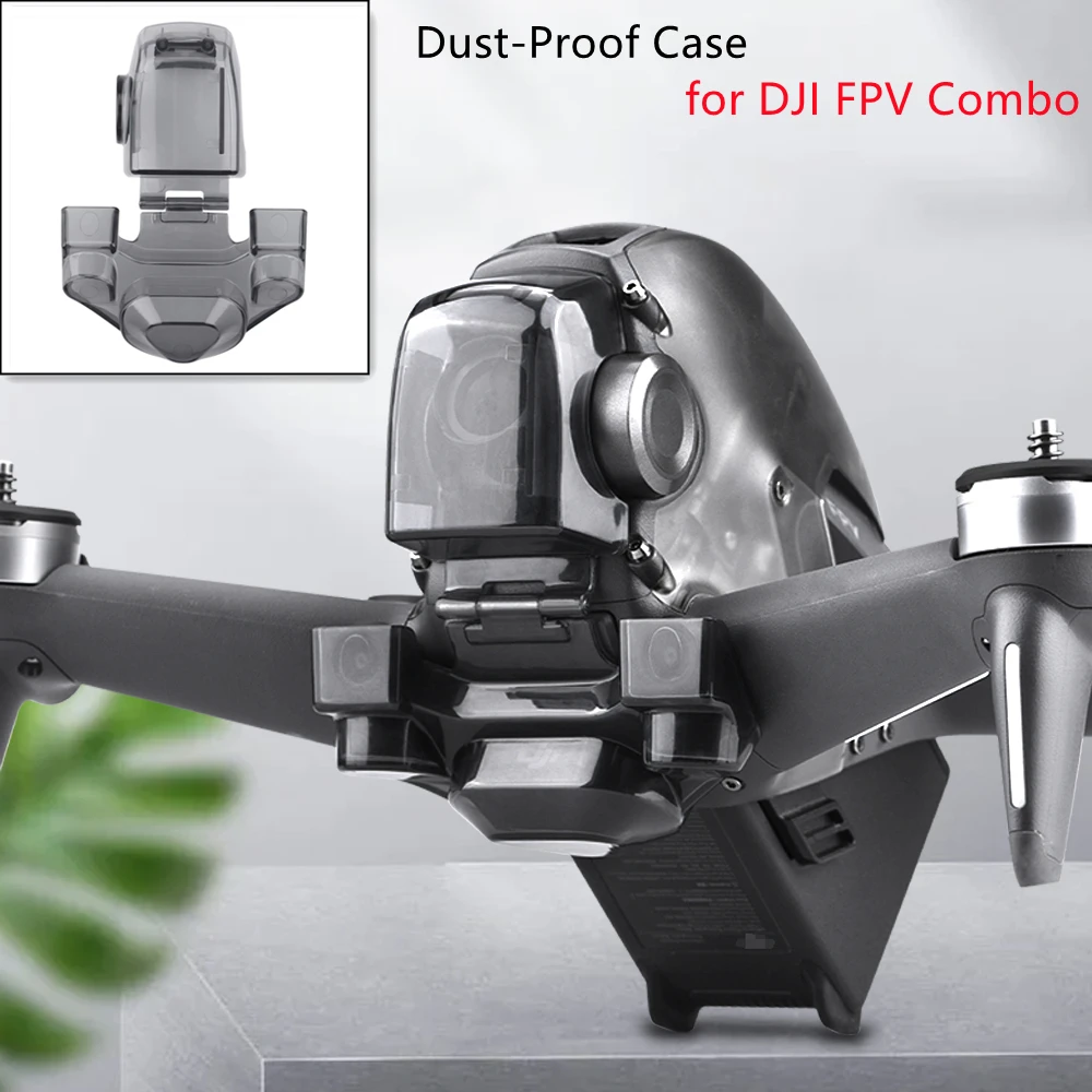 

for DJI FPV Combo Protective Cover Protection Cap Drone Sensing System Dust-Proof Case For DJI FPV Aircraft Drone Accessories