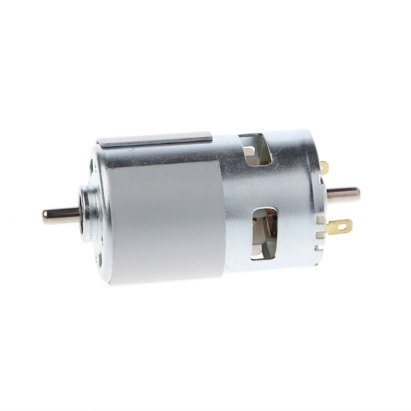 

775 DC 12V-24V 3500-9000RPM Motor Ball Bearing Large Torque High Power Low Noise Y1QB