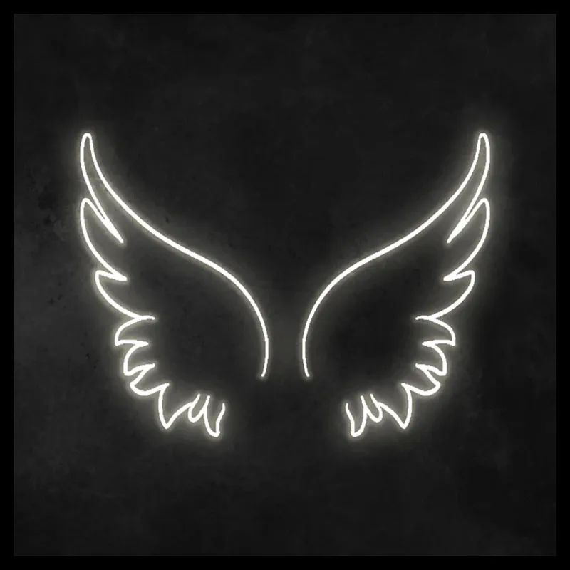Insegna Al Neon Your Dream Wing Angel Neon Light Beer Neon Wall Sign Window Lamp Ricreativo Fatto A Mano Vero Vetro All'Interno Della Decorazione Dell