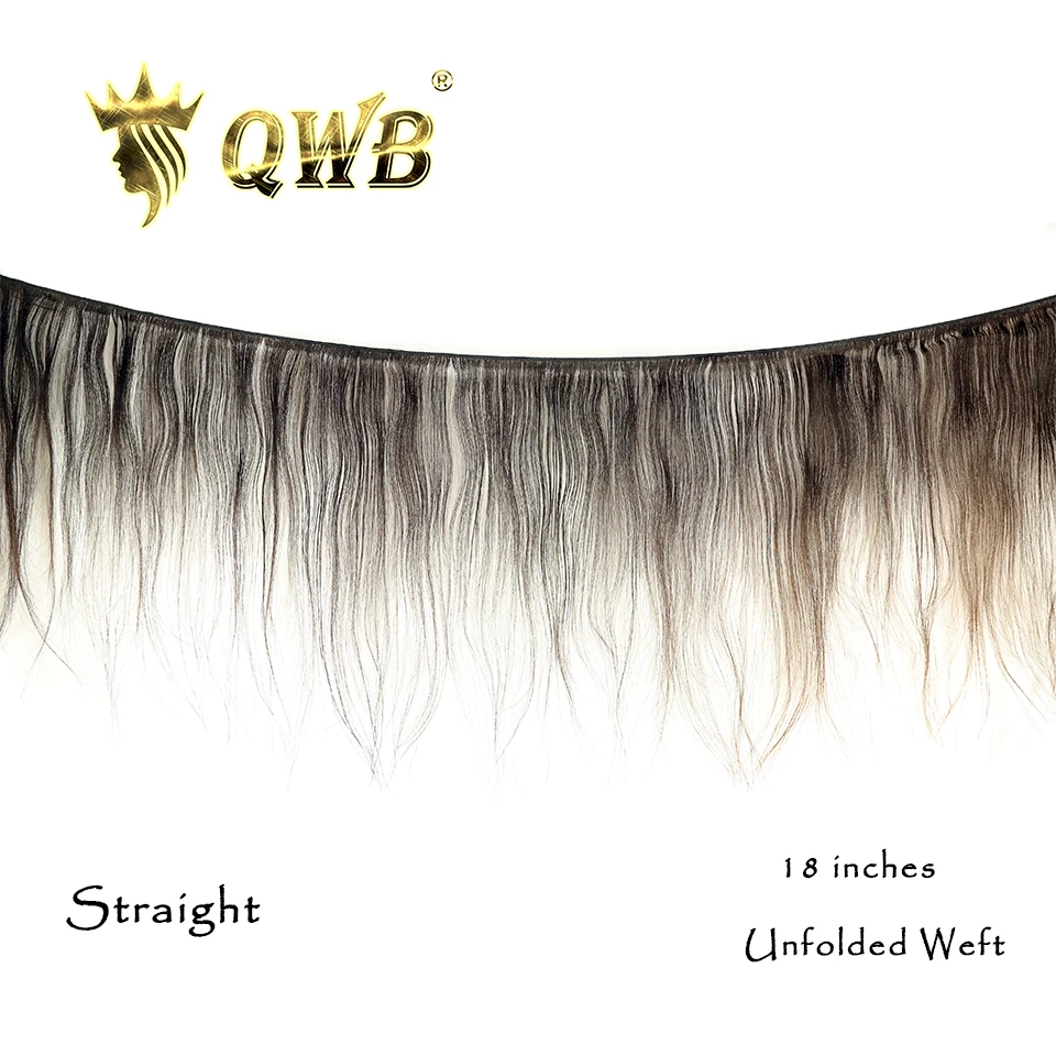 QWB прямые волосы без сочетания 10 ''~ 28'' профессиональное соотношение