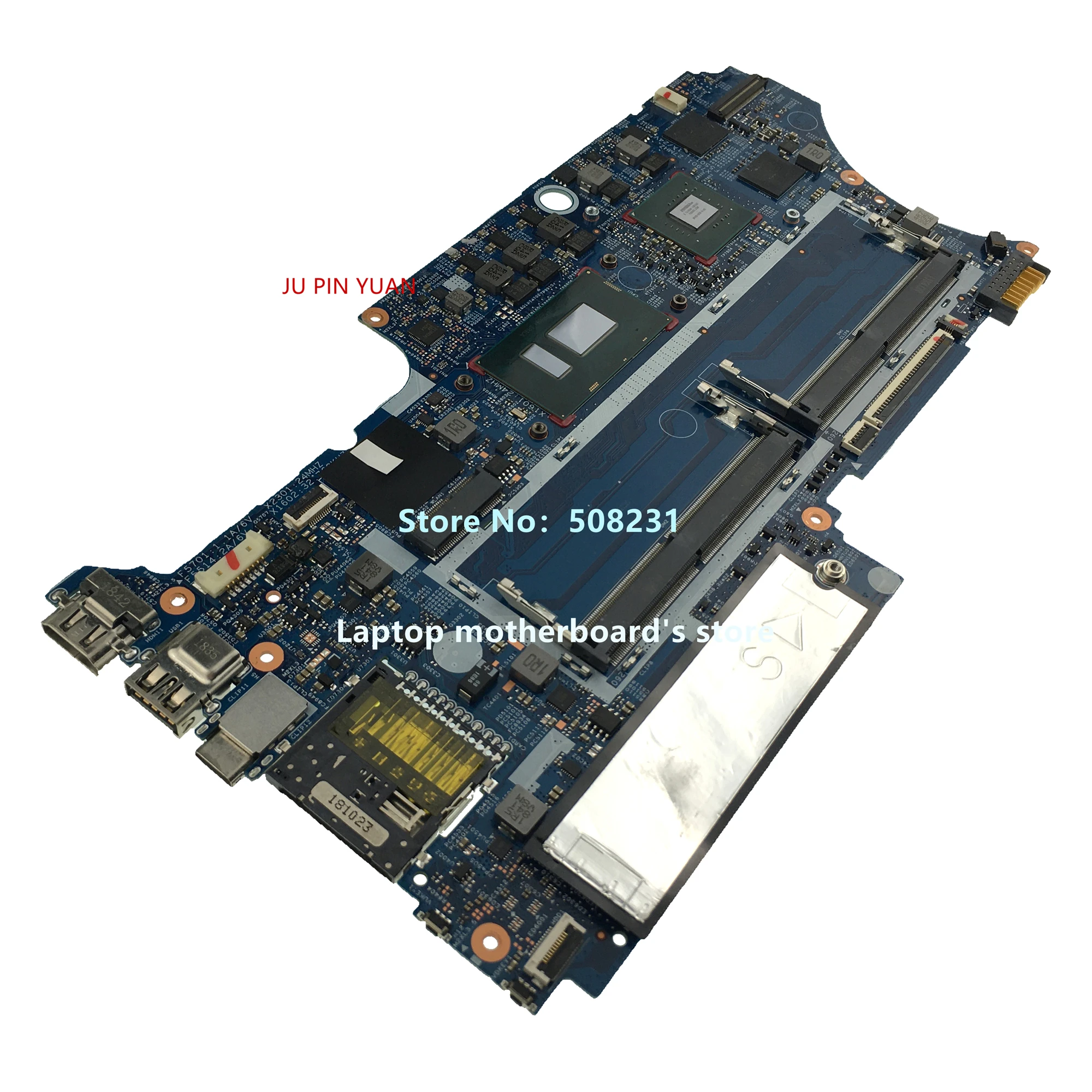 

For HP Pavilion X360 14T-CD Laptop Motherboard L18157-601 17878-1B 448.0E905.001B L18157-001 With SR3LA I5-8250U N16S-GTR-S-A2