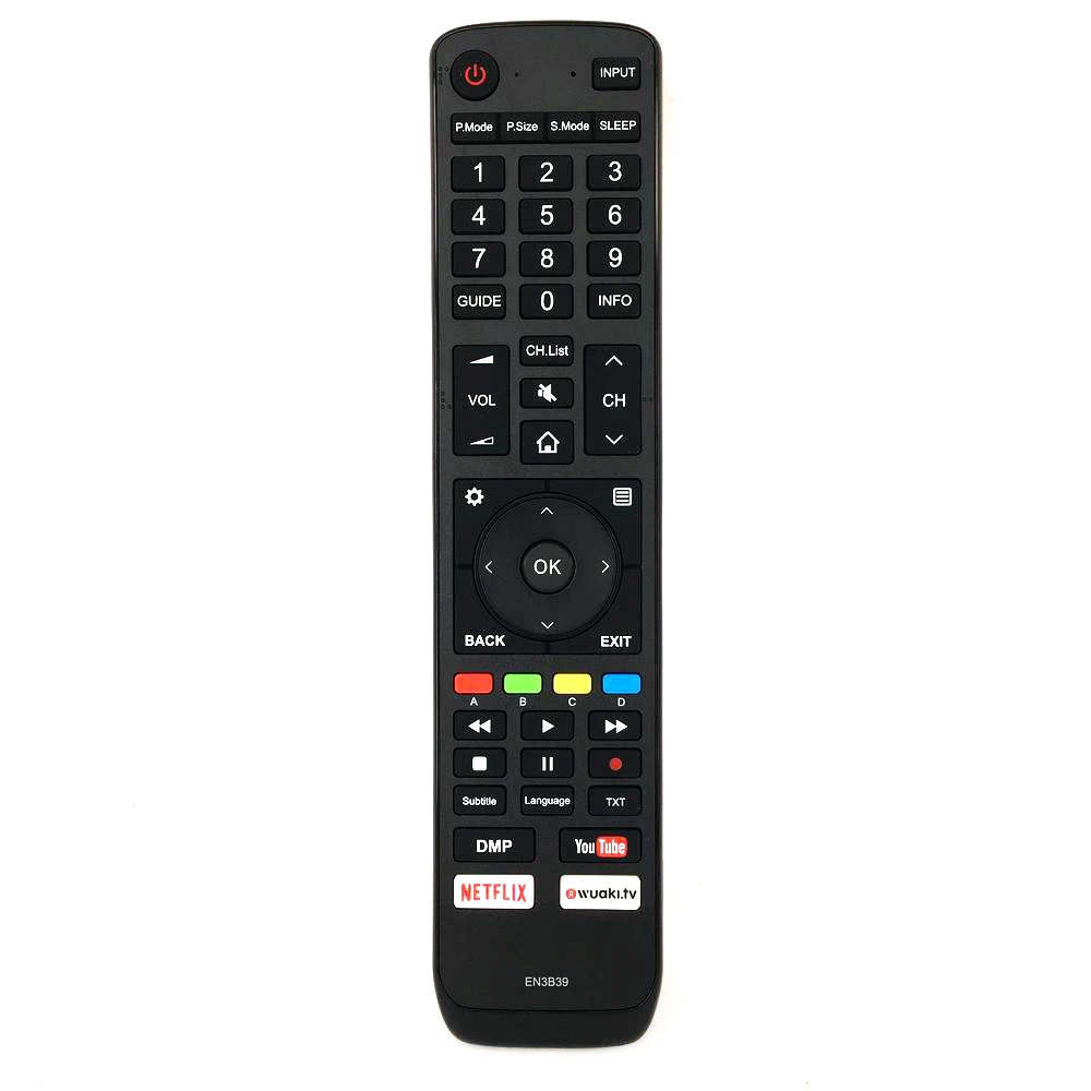 Новый Сменный EN3B39 для пульта дистанционного управления HISENSE LED LCD Smart TV с NETFLIX YouTube