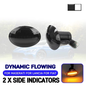 

Car LED Dynamic Side Marker Light For Maserati for Lancia for Fiat 500 2007 Flowing Turn Signal Light Lamp