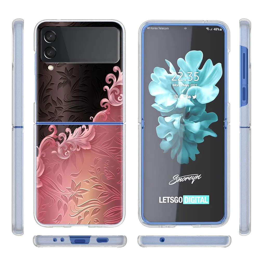 Transparent Luxury Love Bow Hard Phone Case Cover - Clear PC Design