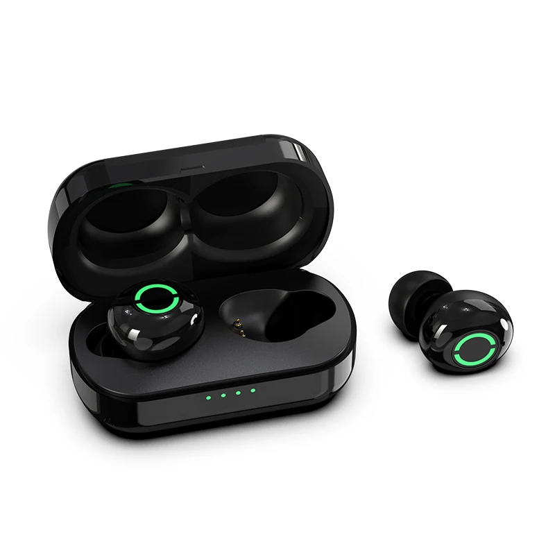 Langsdom TWS Earphone T5 Stereo Ultra mini invisible Wireless business Earbuds Bluetooth earphones with charging box for driver |
