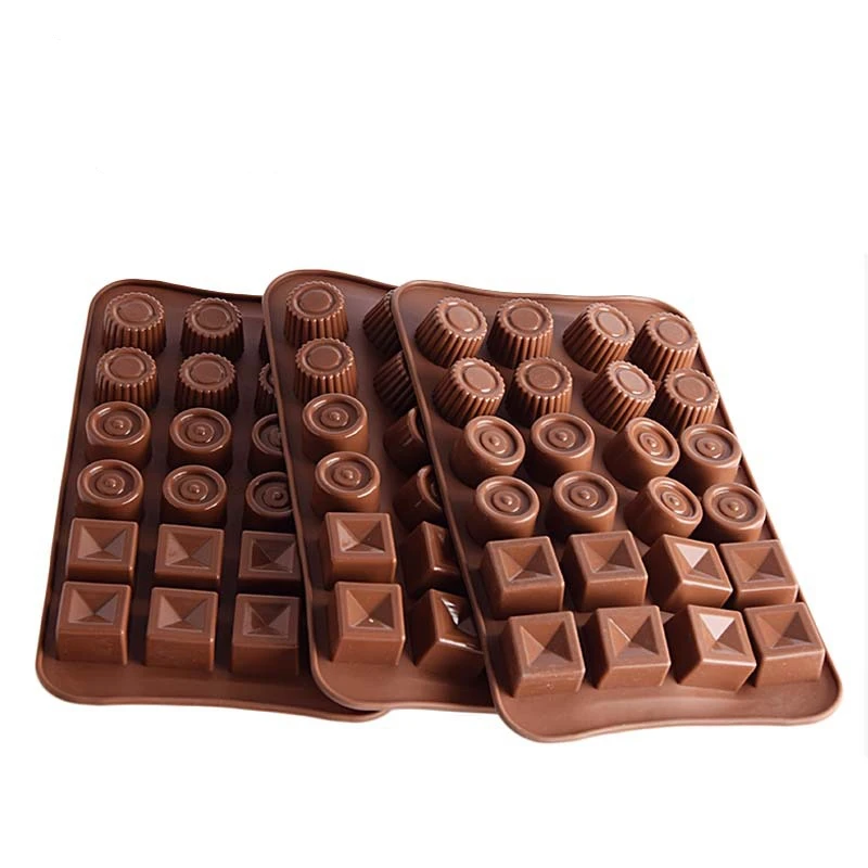 

Silicone Mold Chocolate Mold Fondant DIY Candy Bar Mould Cake Decoration Tools Kitchen Baking Accessories