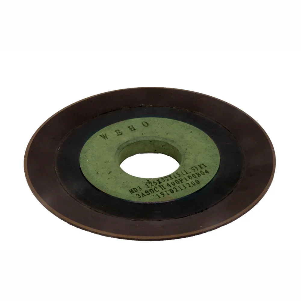 Diamond Grinding Wheel for Carbide Tungten Saw Blade Rake Face Angle Resharpen Disc Steel Milling Cutter Tool Sharpener Grinder