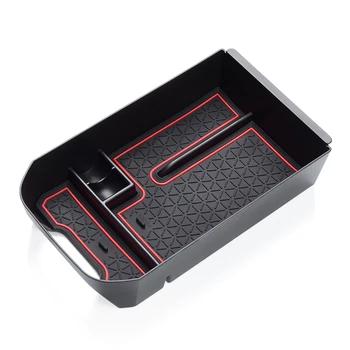 

Tidying Car Auto Center Console Container Organizer Armrest Box Stowing Interior Storage Case Accessories For RAV4 2019 2020