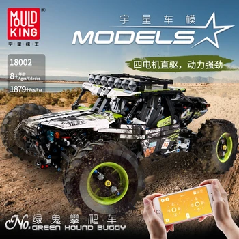 

APP RC Climbing Truck Car Technic Series Off-road Vehicle Model Kit Compatible Lepining Building Blocks Bricks Toys For Children
