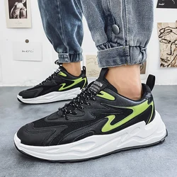 Casual Sneakers 2021 Spring Autumn Fashion Sports Shoes Men Comfy Lace-up Canvas Walking Running Shoes Casual Shoes Men
