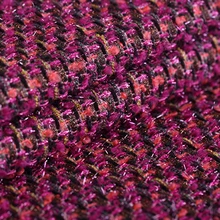 140 см Ширина 420 г/м вес красный фиолетовый твид вязаный мохер& Шерсть& Хлопок& акрил ткань для осень зима пальто куртка DE1160