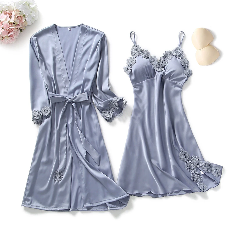 silk nightdress set