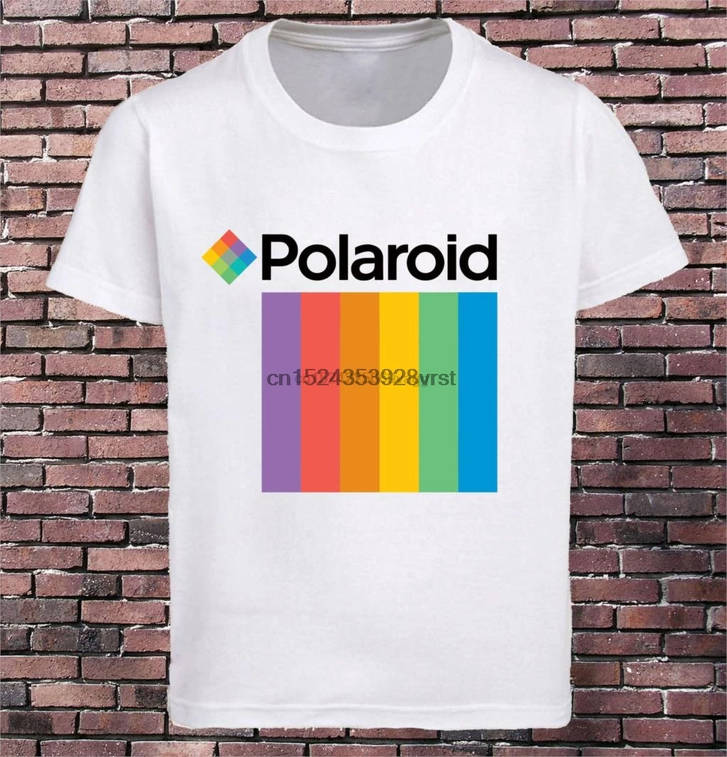 Polaroid фильм камеры Ретро фотографа фотографии белые футболки тройник S-3XL | Мужская