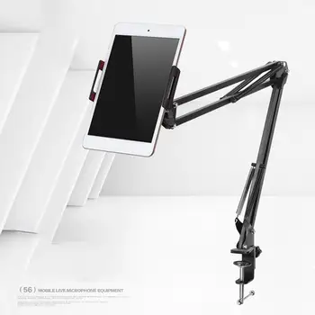 

Tablet Holder For ipad stand 2 3 4 Air 6 to 11inch Mini Support Long Arm Mobile Phone Tablet Bed/Desktop Car Clip Bracket Mount