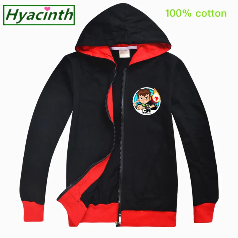 Футболка Ben 10 Детская куртка хлопковая одежда для маленьких мальчиков свитер для девочек, одежда детская куртка для девочек худи в форме монстра, Рождественский Костюм