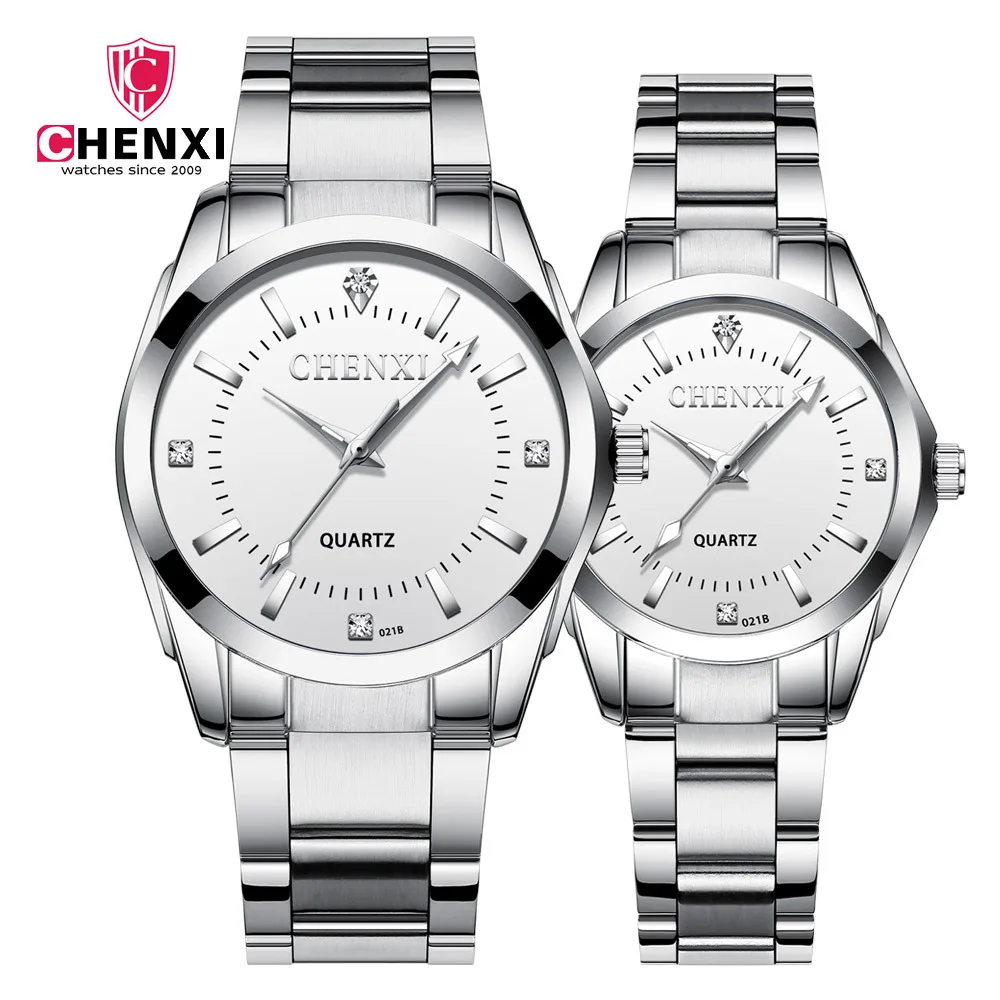 

Chenxi/Dawn 021 Watch Men's Quartz Watch Steel Belt MEN'S Watch Business MEN'S Watch