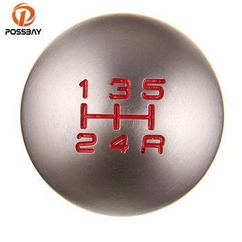 

POSSBAY Universal Racing 5 Speed Car Shift Knob Manual Transmission Gear Stick Shifter Knob for Accord Toyota Handle Head Cover