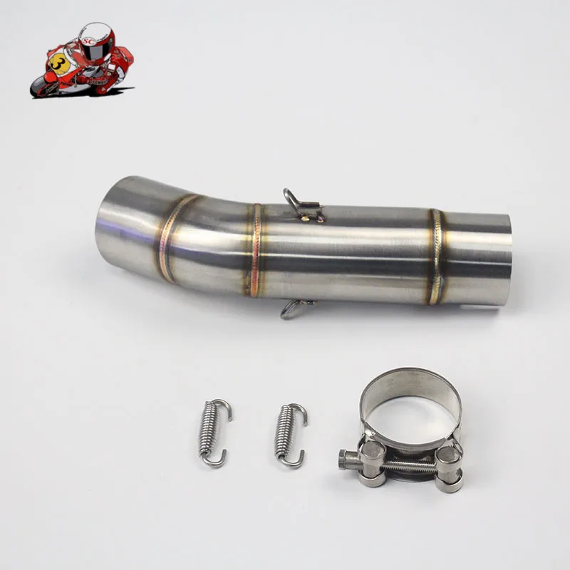 Мотоцикл выхлопных среднего трубы для K6 K7 K8 GSXR600 GSXR750 без выхлопных без шнуровки полная система трубы ссылку